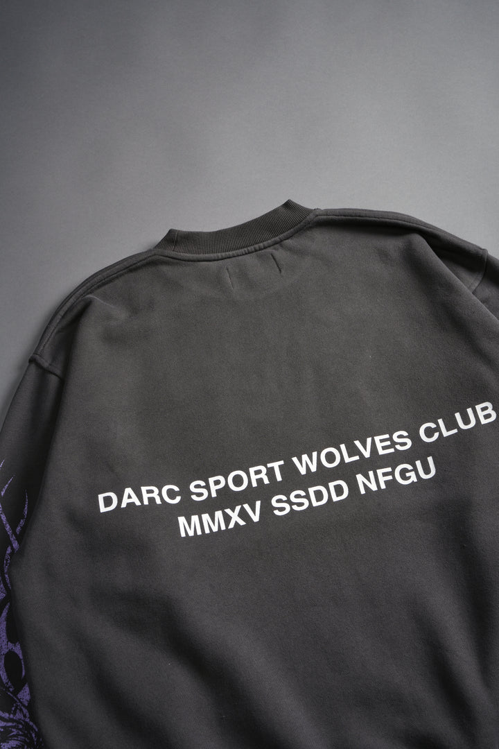 Finite Flame London Crewneck in Wolf Gray