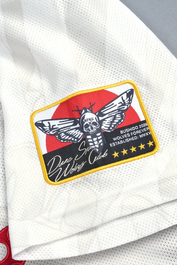 Gashadokuro Emmitt Football Jersey in Cream