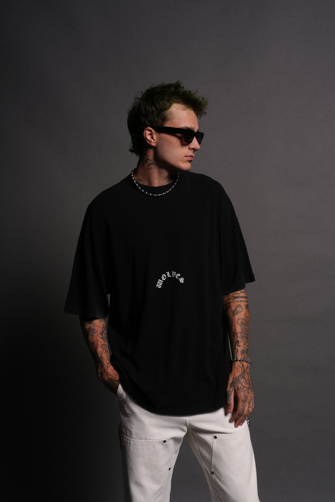 The Batman Forever "Premium" Oversized Tee in Black