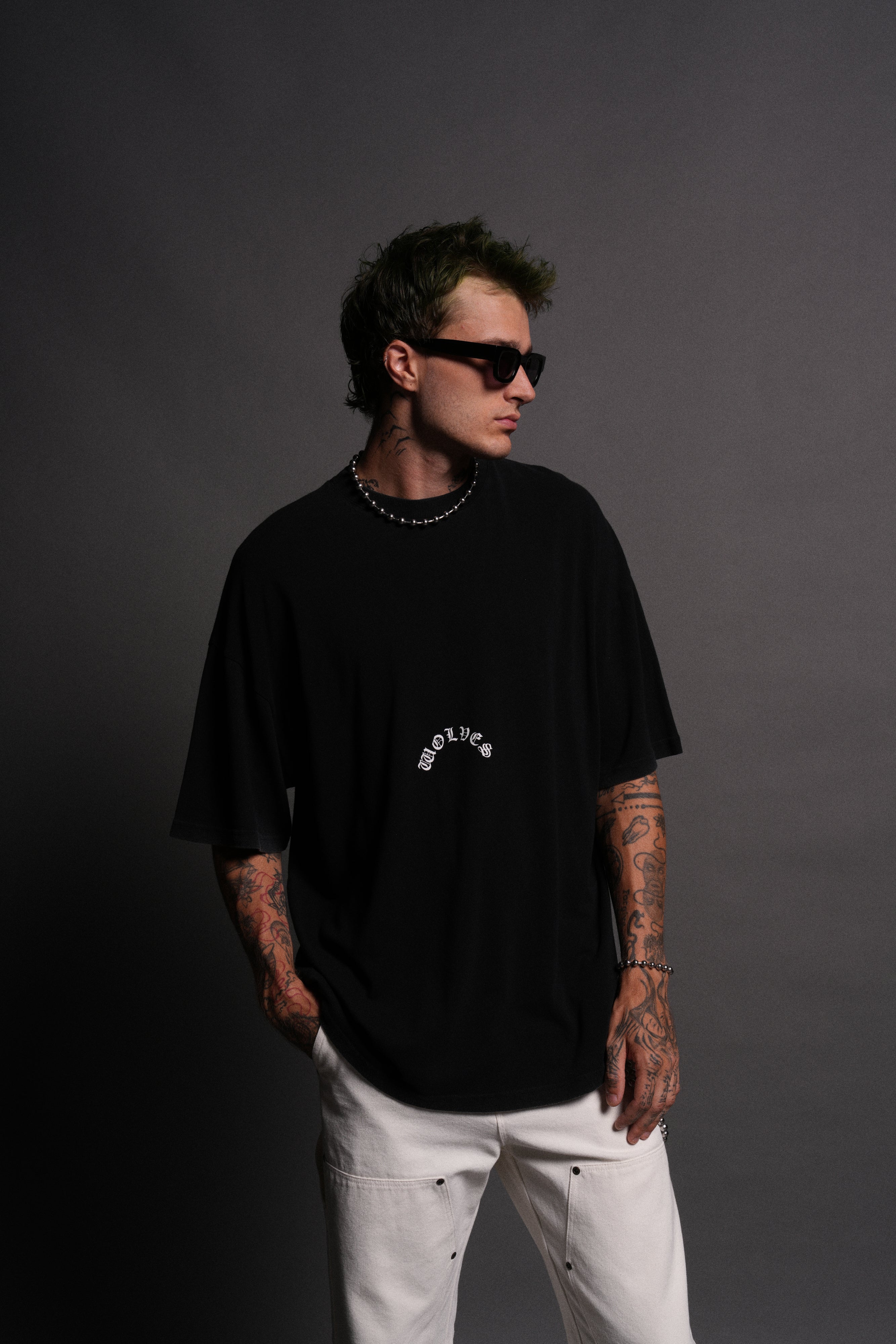 The Batman Forever "Premium" Oversized Tee in Black