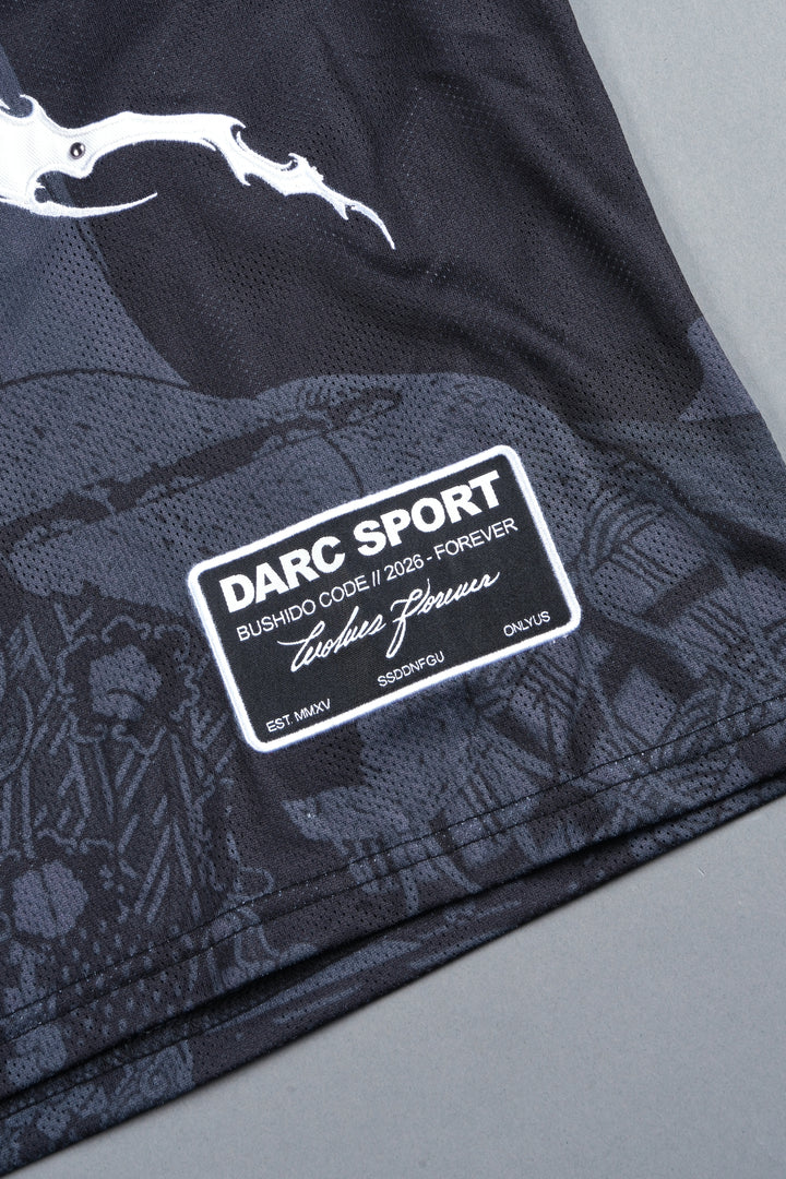 Gashadokuro Emmitt Football Jersey in Black