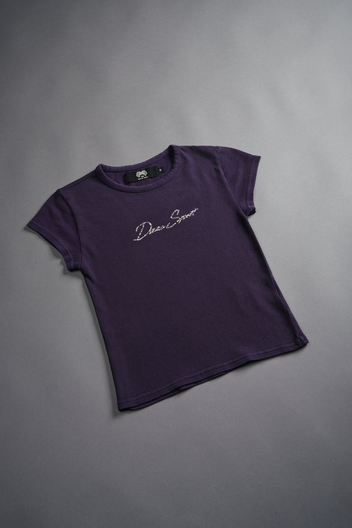Darc Star "Baby" Tee in Phantom Purple