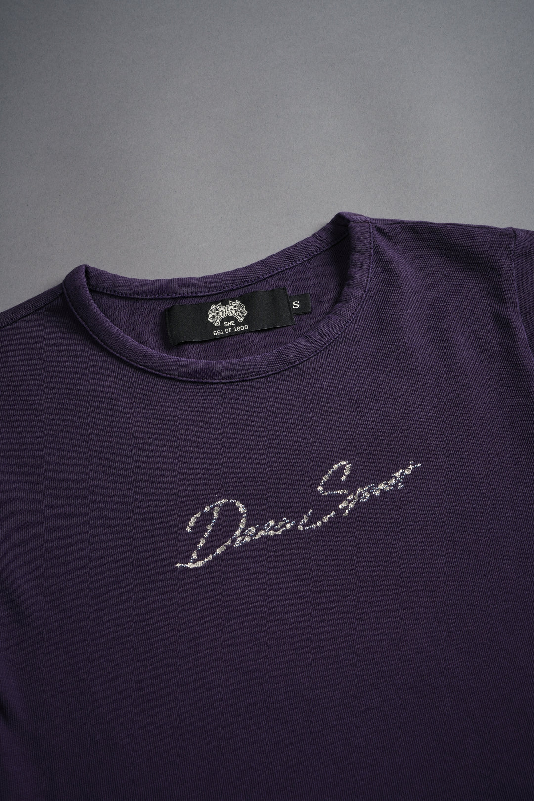 Darc Star "Baby" Tee in Phantom Purple