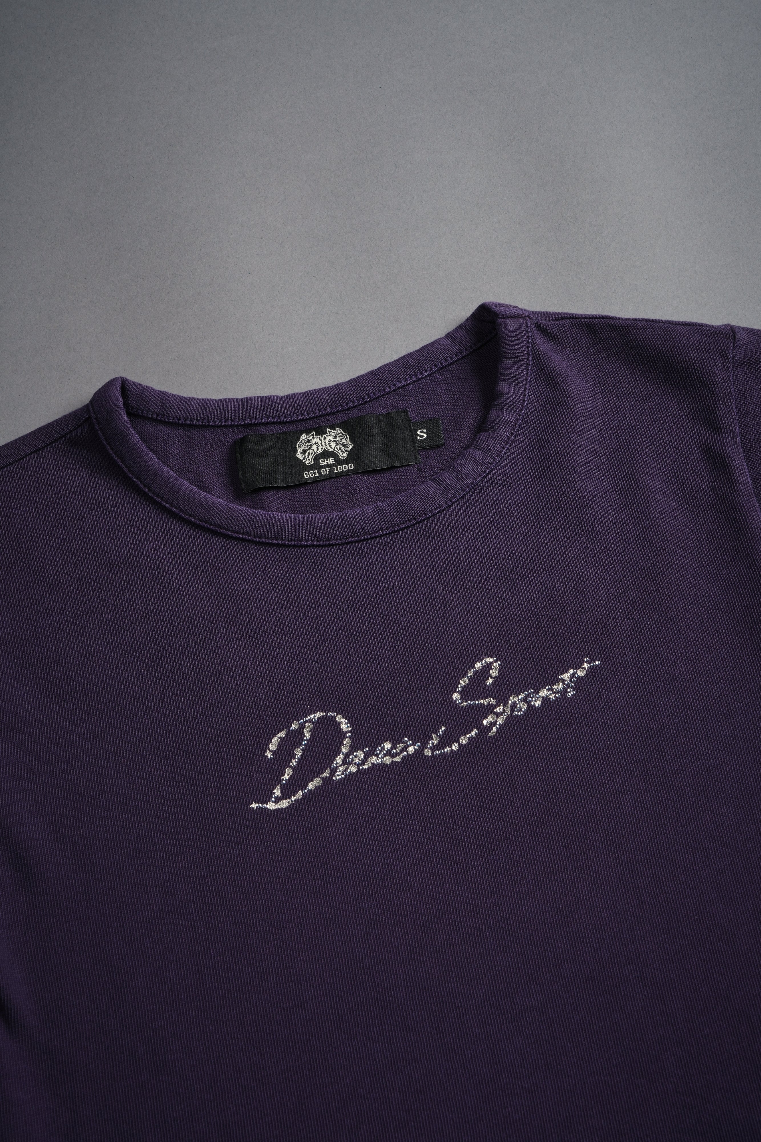 Darc Star "Baby" Tee in Phantom Purple