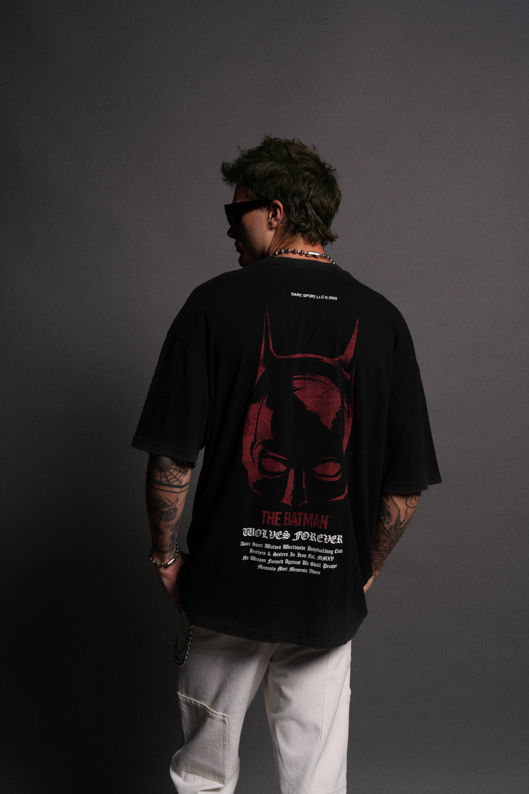 The Batman Forever "Premium" Oversized Tee in Black