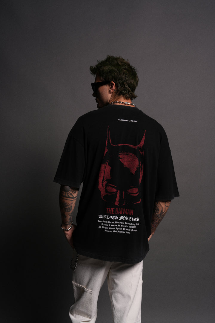 The Batman Forever "Premium" Oversized Tee in Black