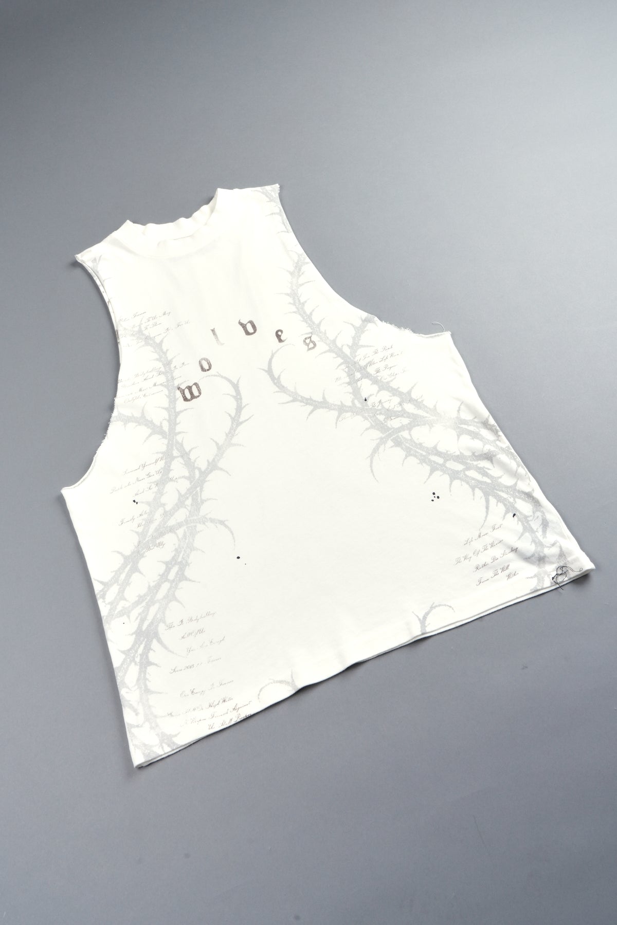 Thorns Frvr Tommy Muscle Tee In Cream