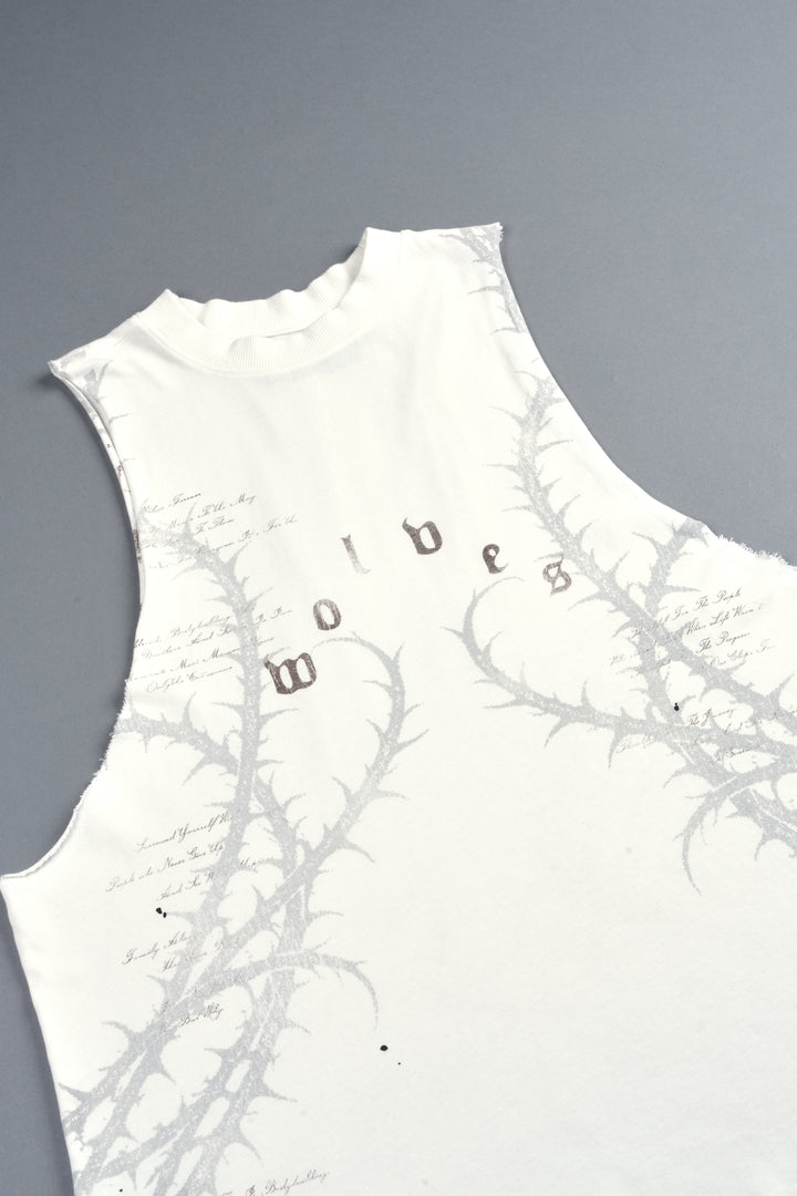 Thorns Frvr Tommy Muscle Tee In Cream