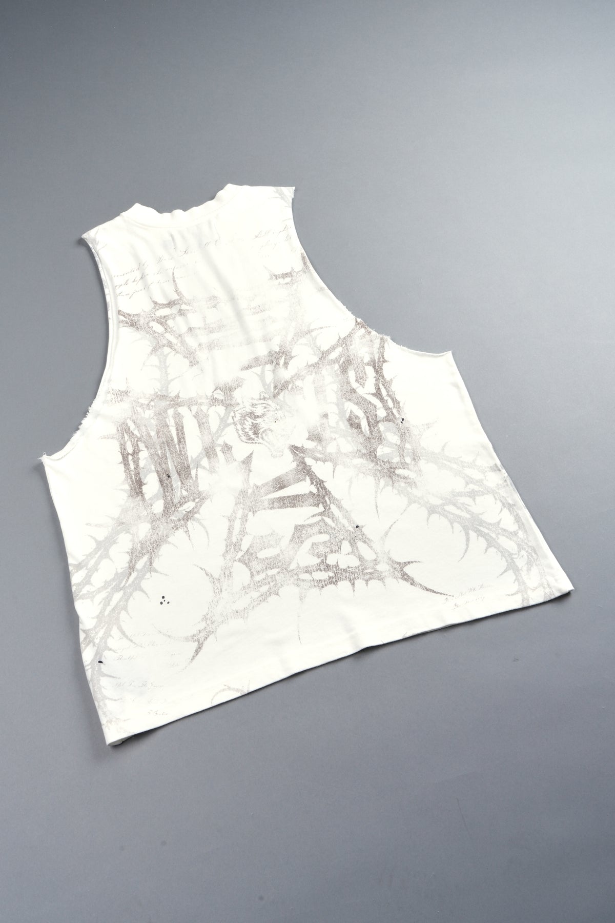 Thorns Frvr Tommy Muscle Tee In Cream