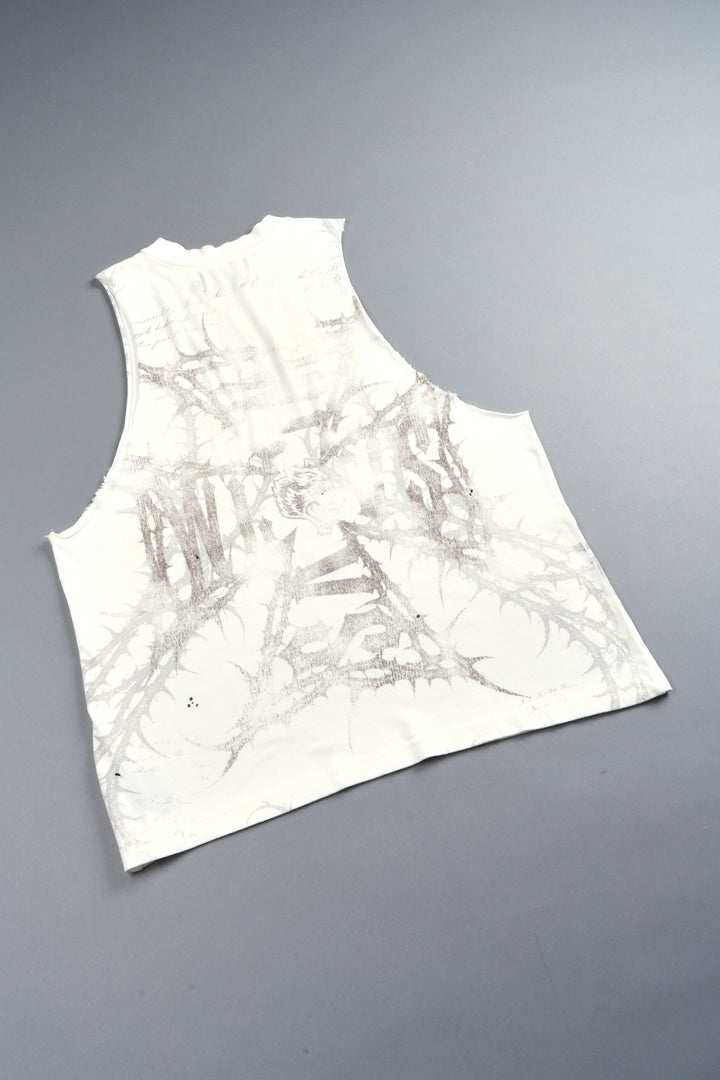 Thorns Frvr Tommy Muscle Tee In Cream