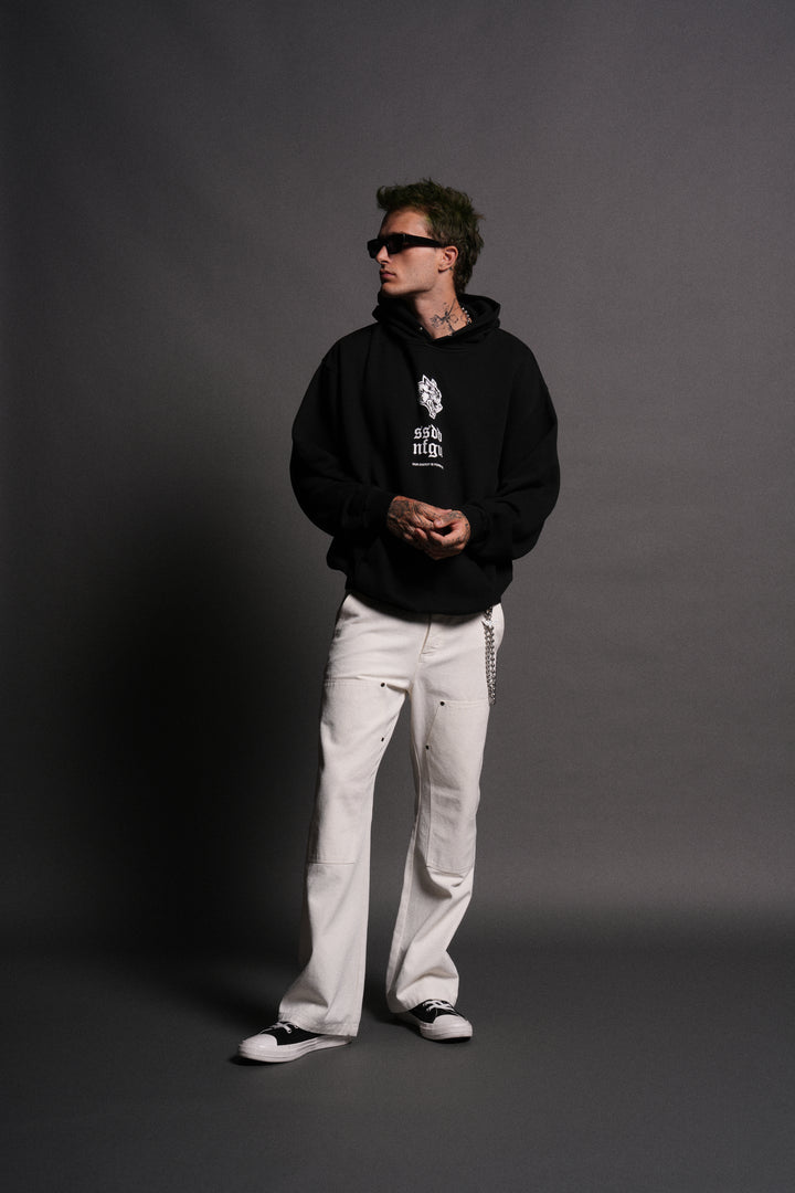 Them "Pierce" Hoodie in Black