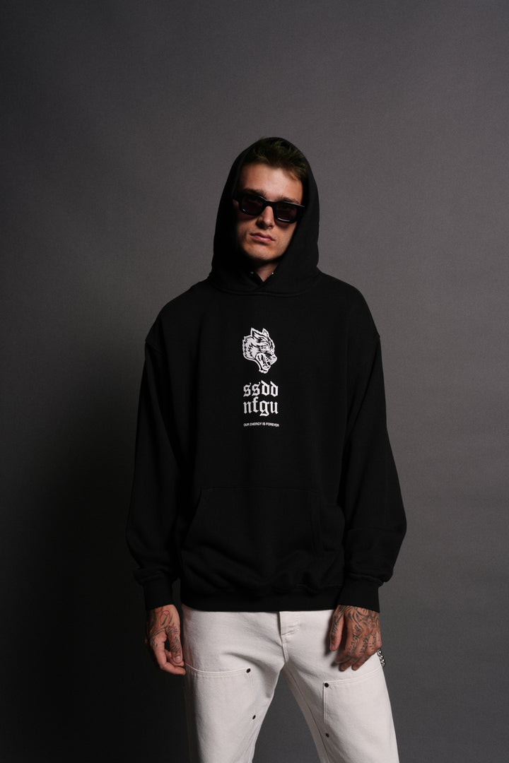 Them "Pierce" Hoodie in Black