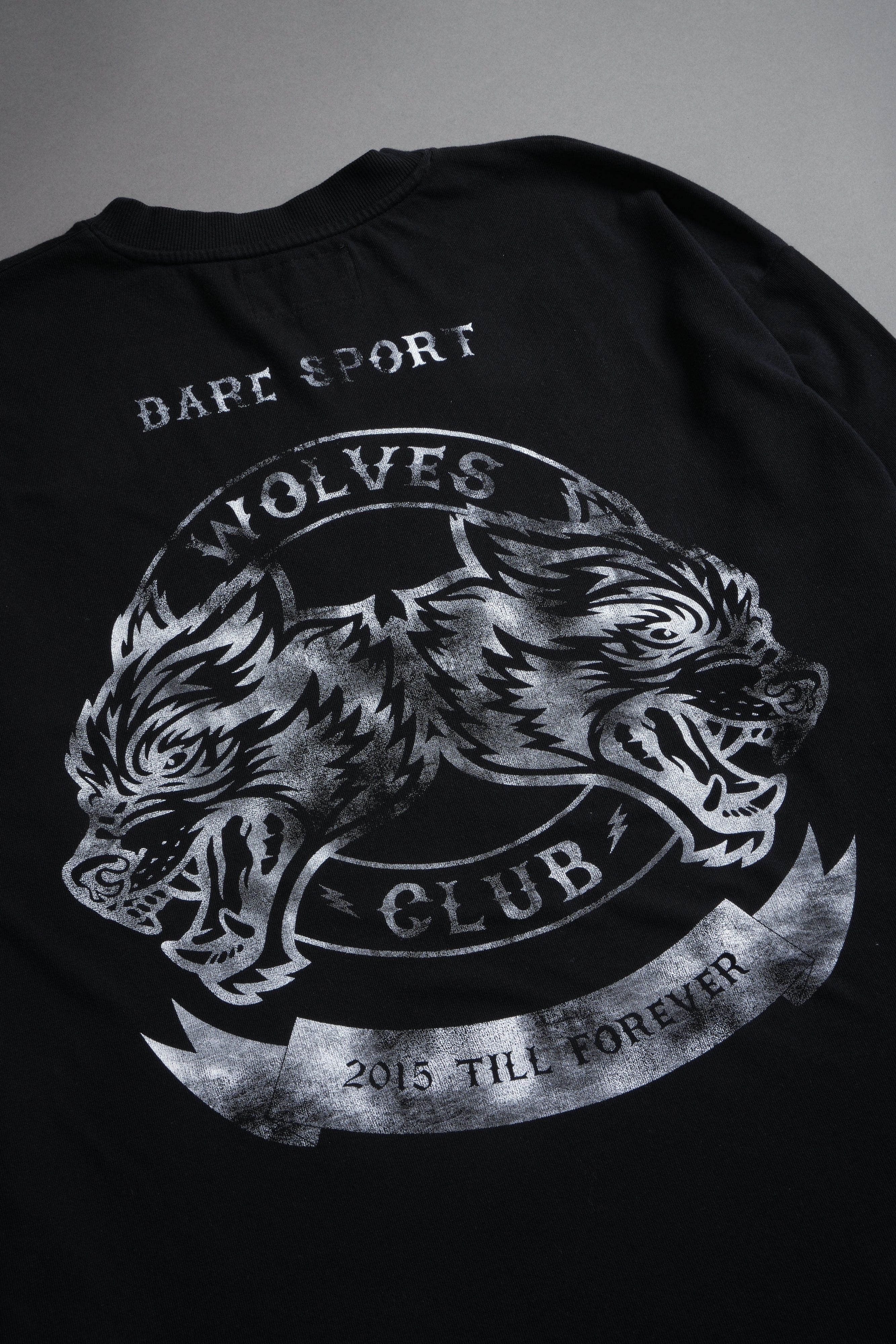 Wolves Club 2015 Till Forever "Premium" Oversized Tee in Black
