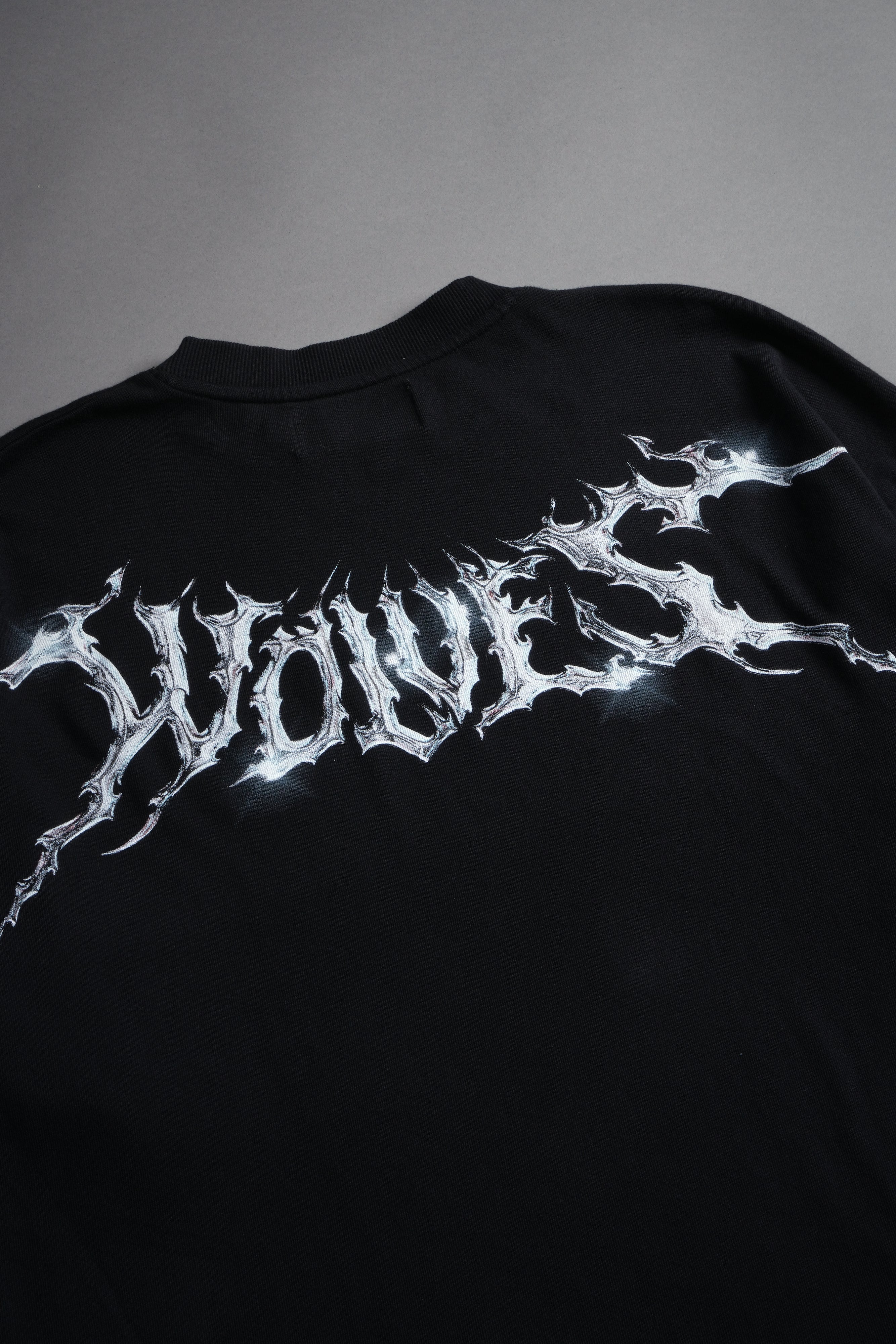 Blood Thirsty Future "Premium" Oversized Tee in Black