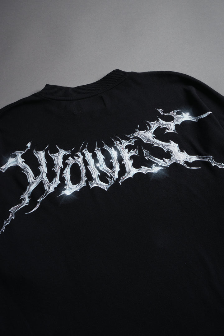 Blood Thirsty Future "Premium" Oversized Tee in Black
