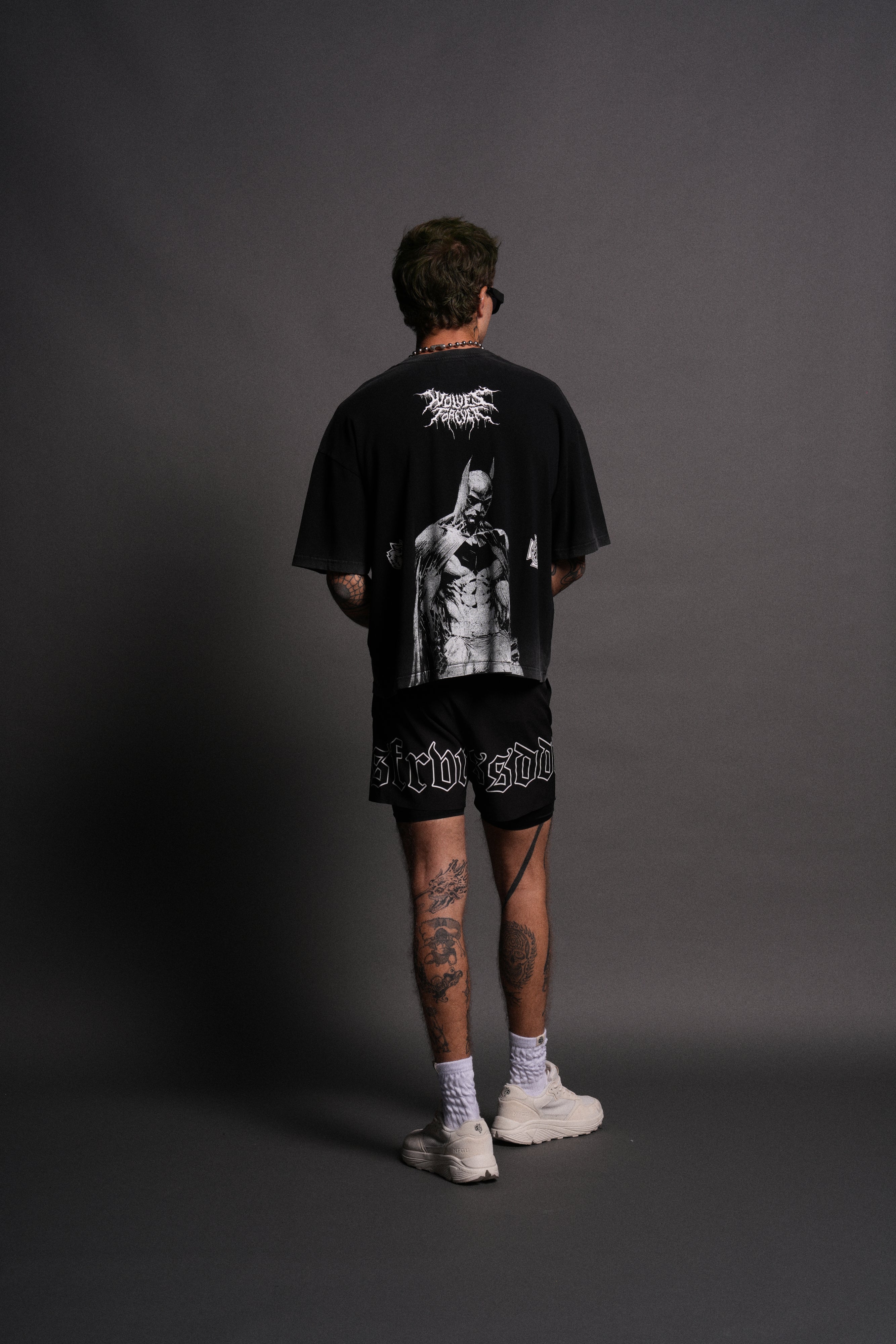Where Shadows Begin Premium "Box Cut" Tee in Black