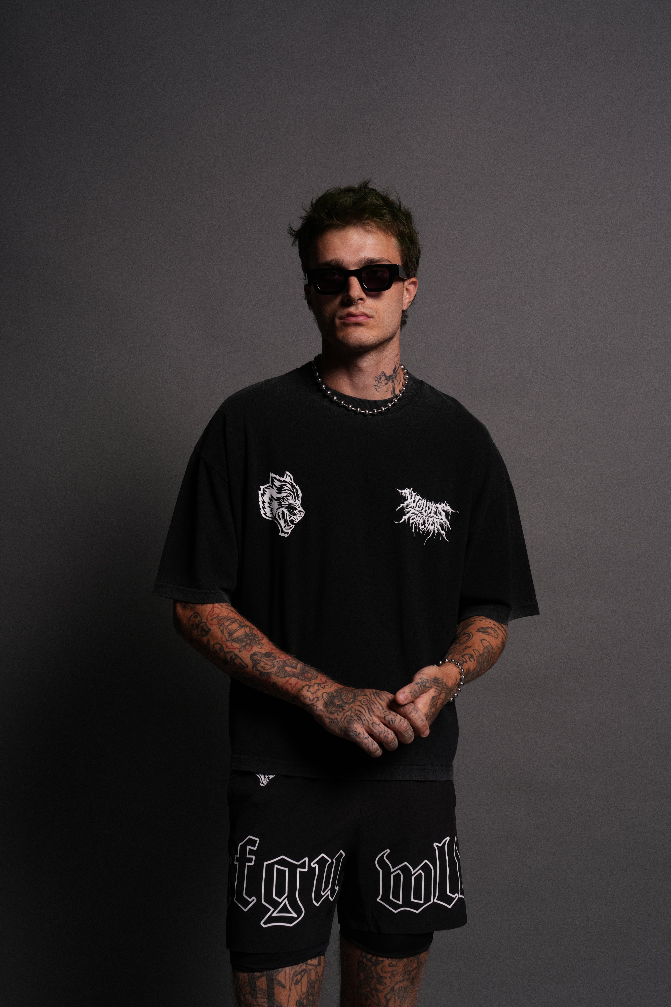 Where Shadows Begin Premium "Box Cut" Tee in Black