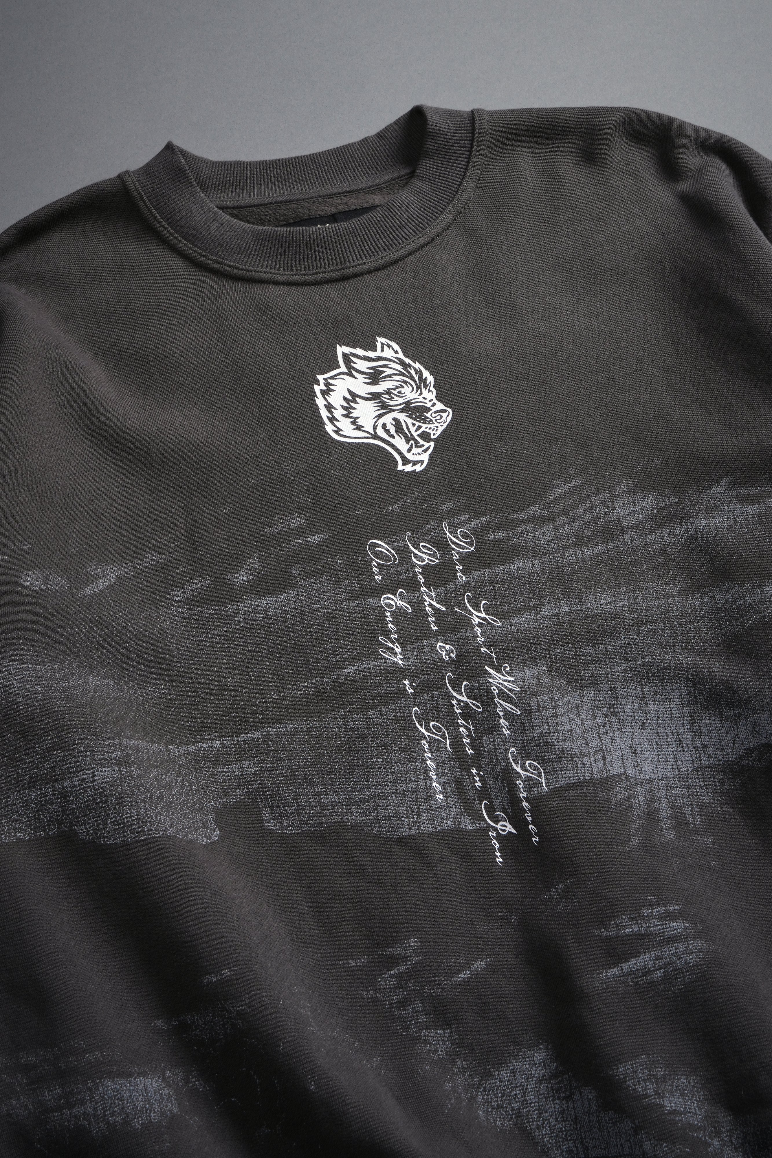 Our Journey London Crewneck in Wolf Gray