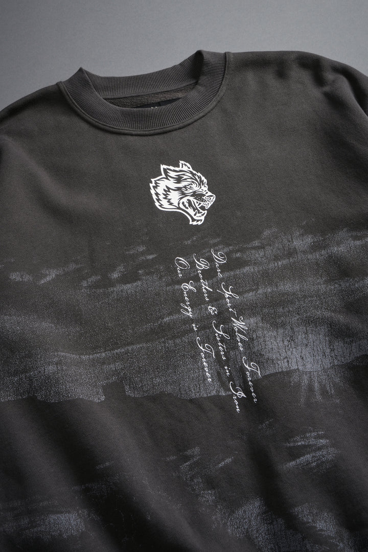 Our Journey London Crewneck in Wolf Gray