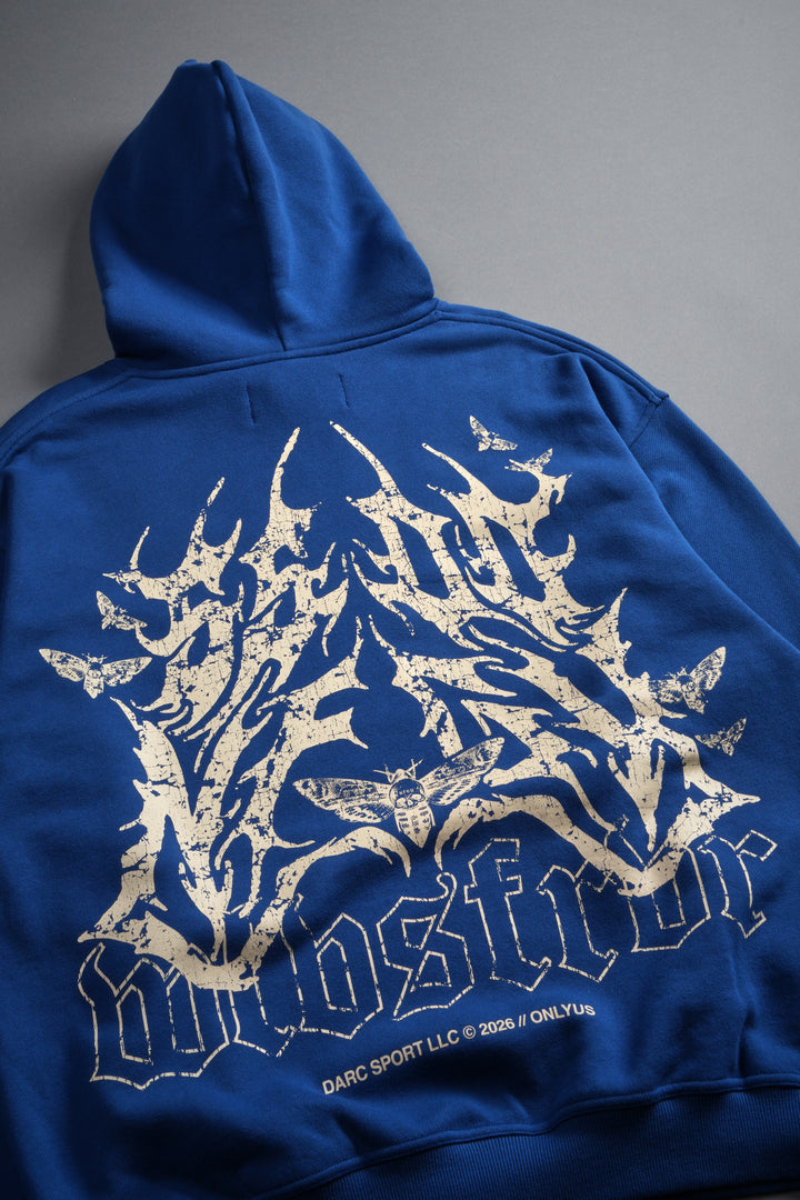 Ssddnfgu Hesh Pierce Hoodie in Darc Cobalt