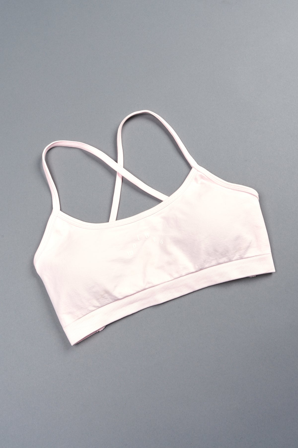 She Pyramid Layla Soft Seamless Bra In Blush Pink