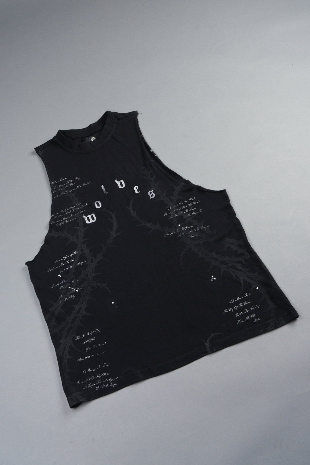 Thorns Frvr Tommy Muscle Tee In Black
