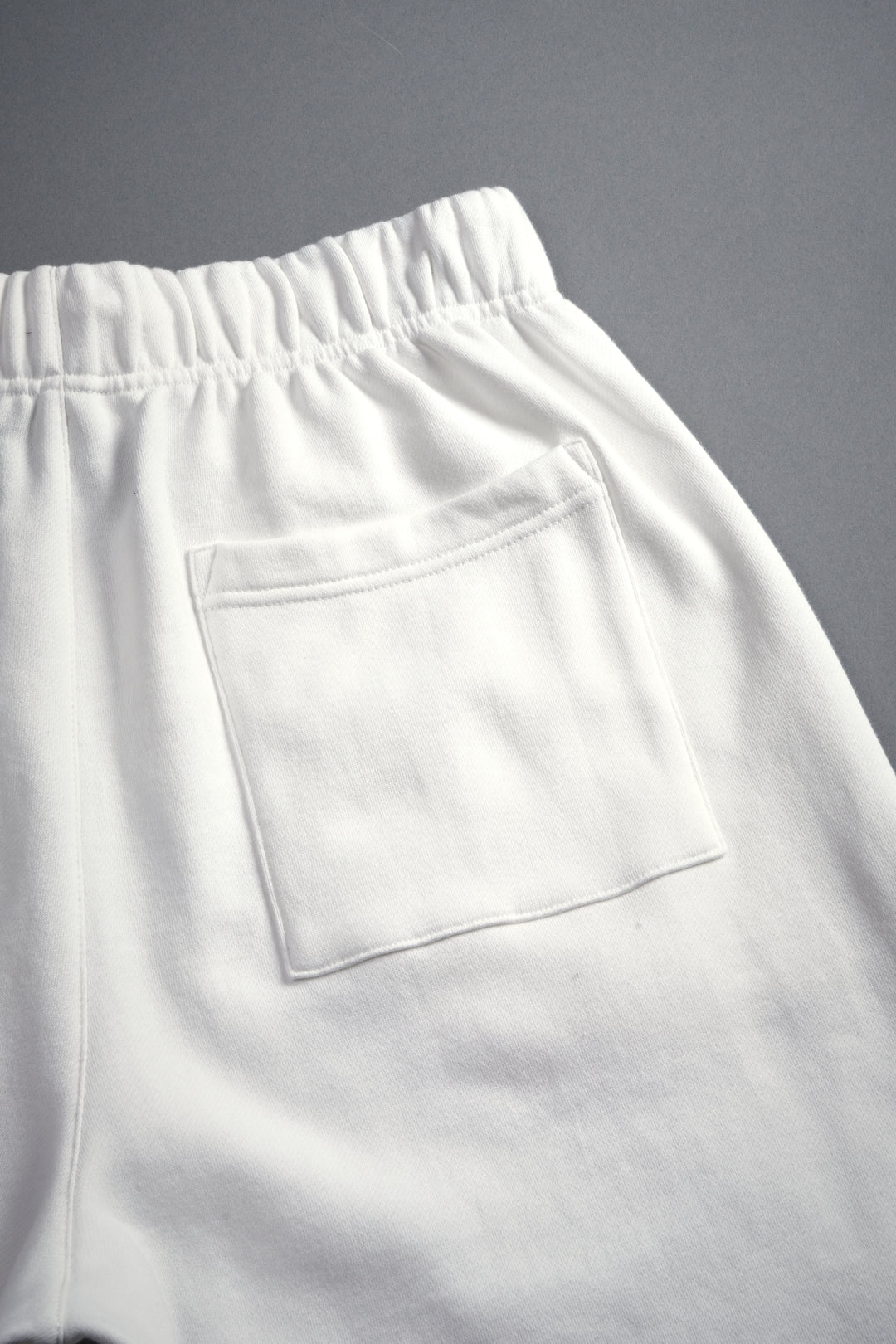 Loyalty Frvr Raw Hem Oversized Post Lounge Sweat Shorts in Cream