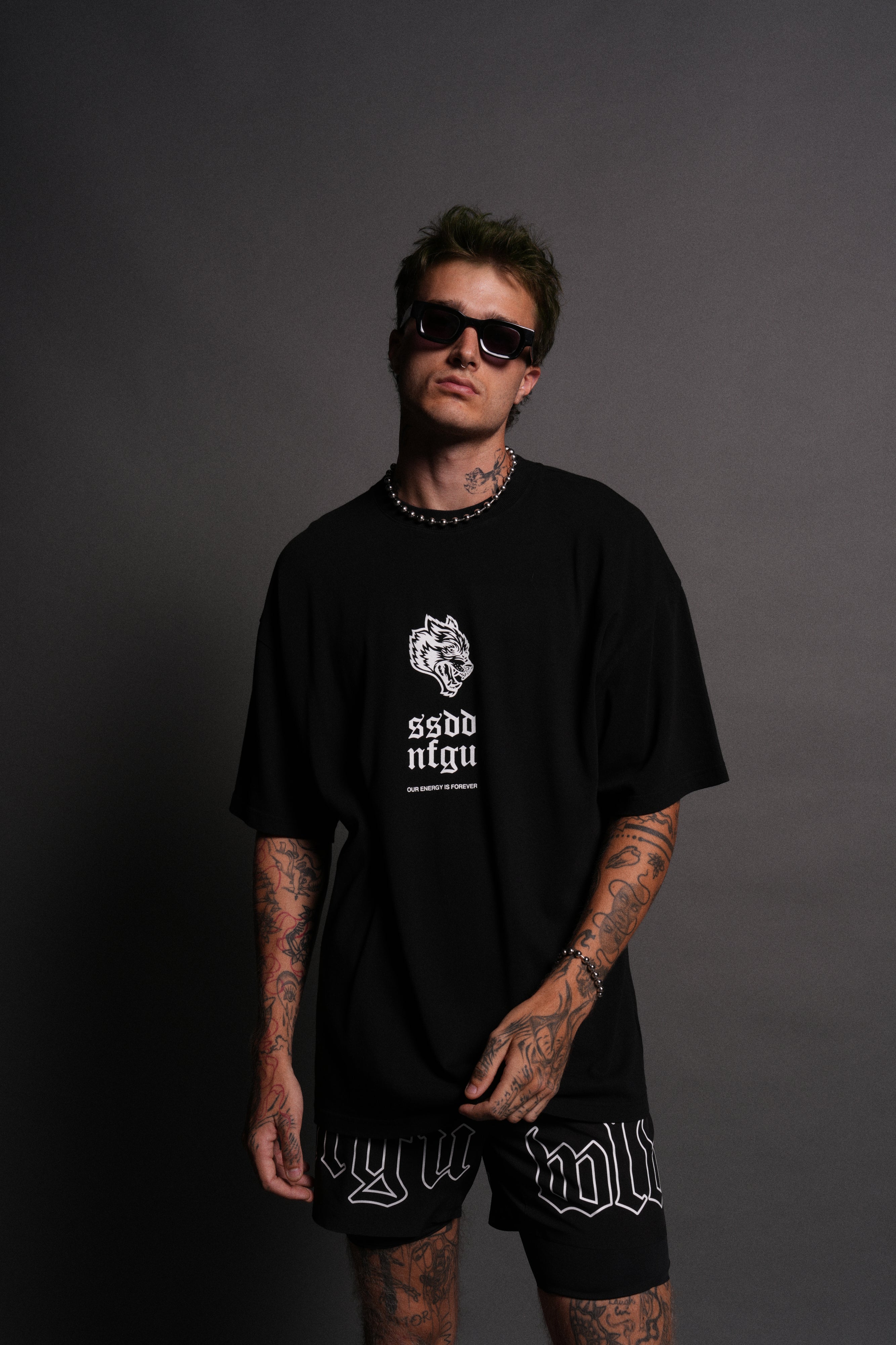 Them "Premium" Oversized Tee in Black