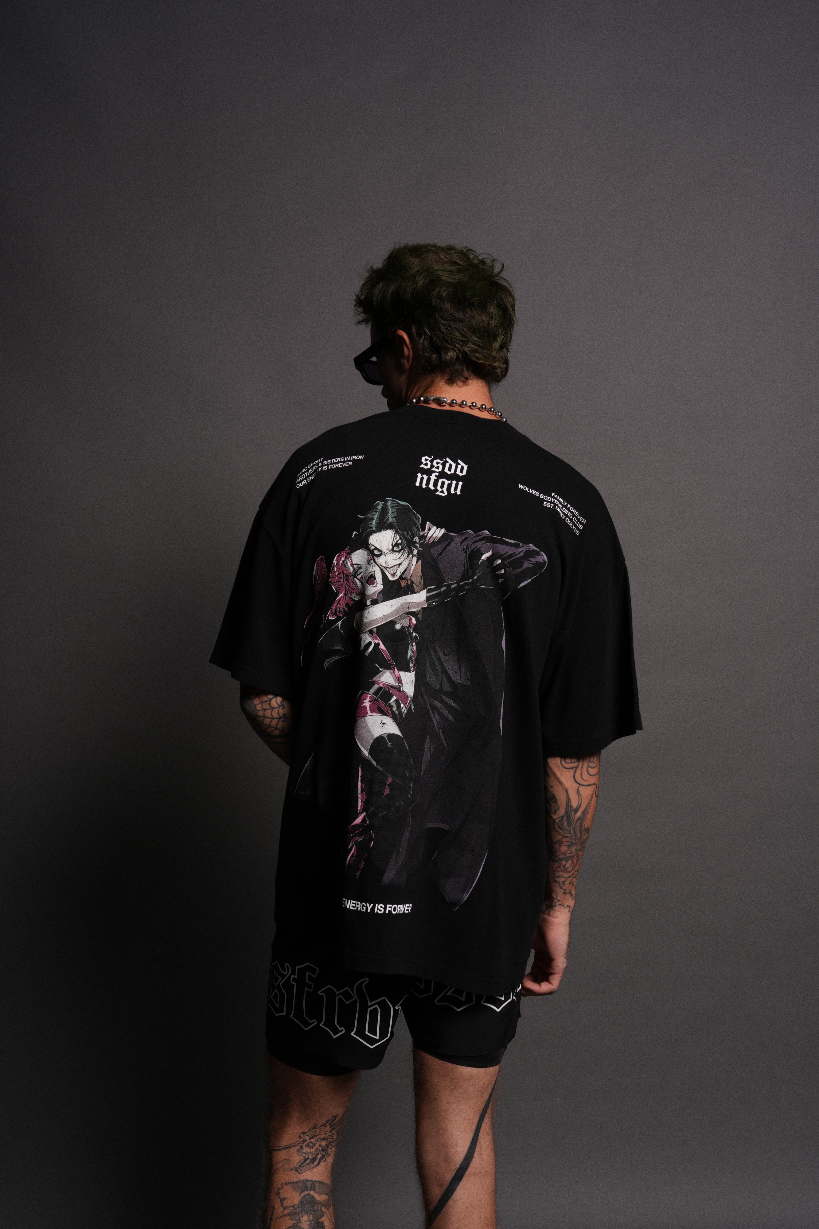 Them "Premium" Oversized Tee in Black