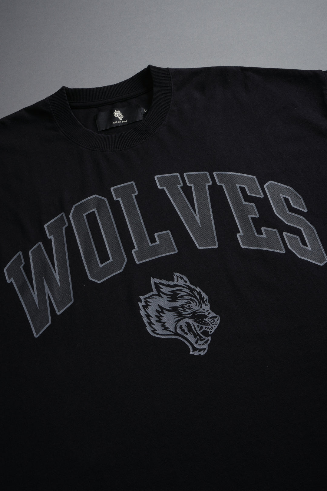 Loyalty Frvr Grunge Cut-Off Tee in Black