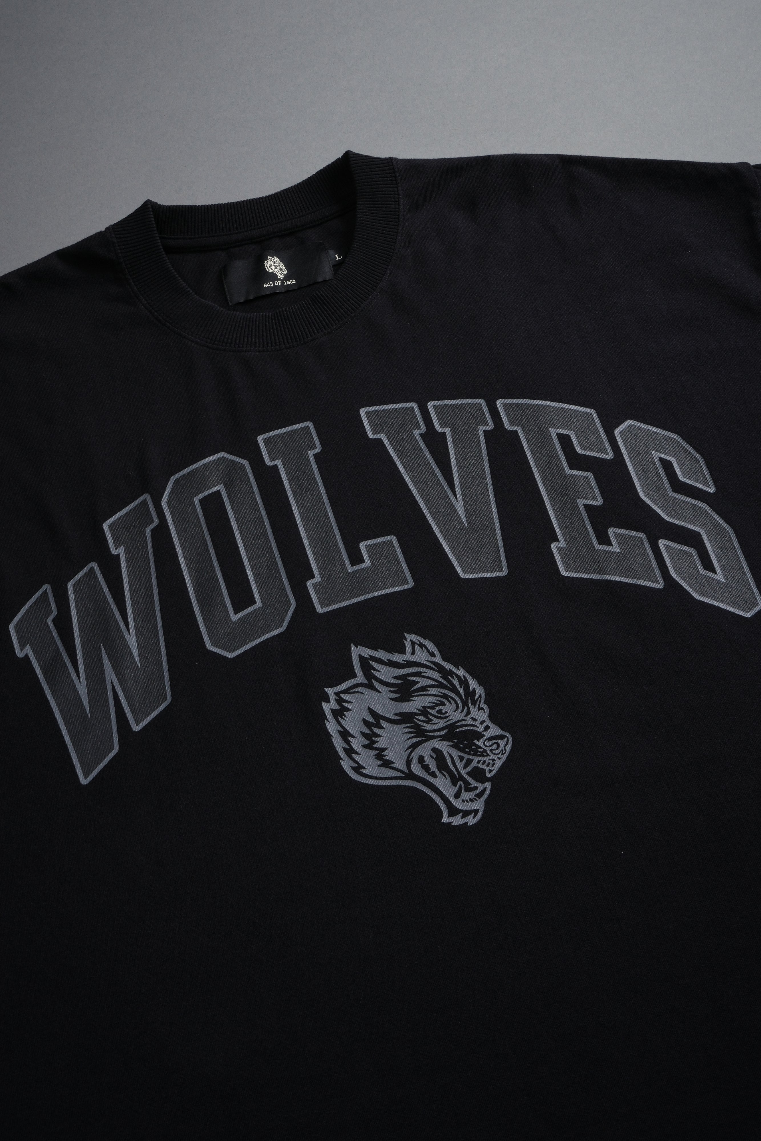 Loyalty Frvr Grunge Cut-Off Tee in Black