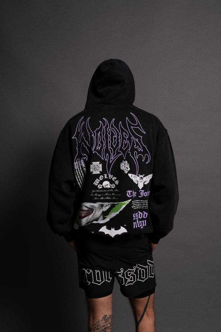 Smile "Pierce" Hoodie in Black