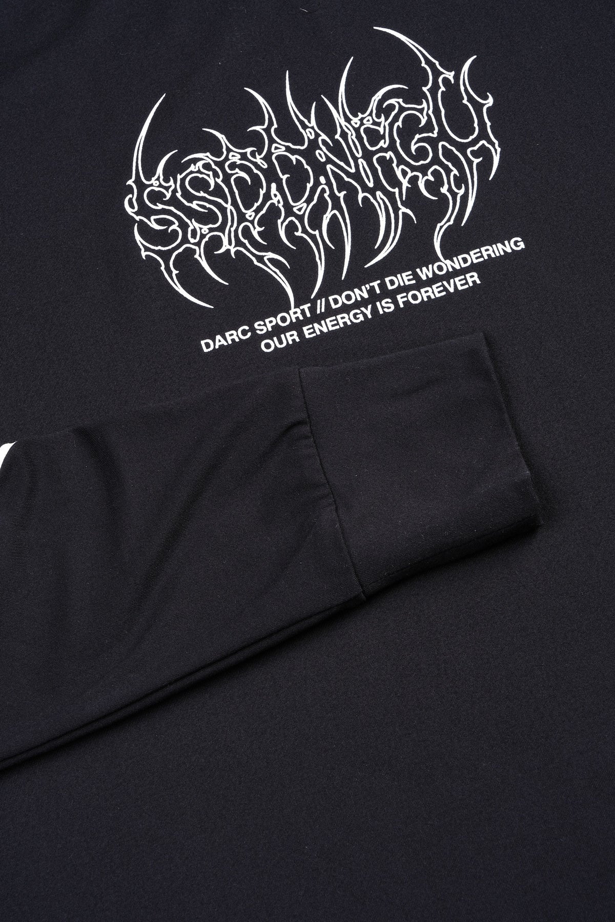 Hesh Mantra Dry Wolf Raglan Ls Tee In Black