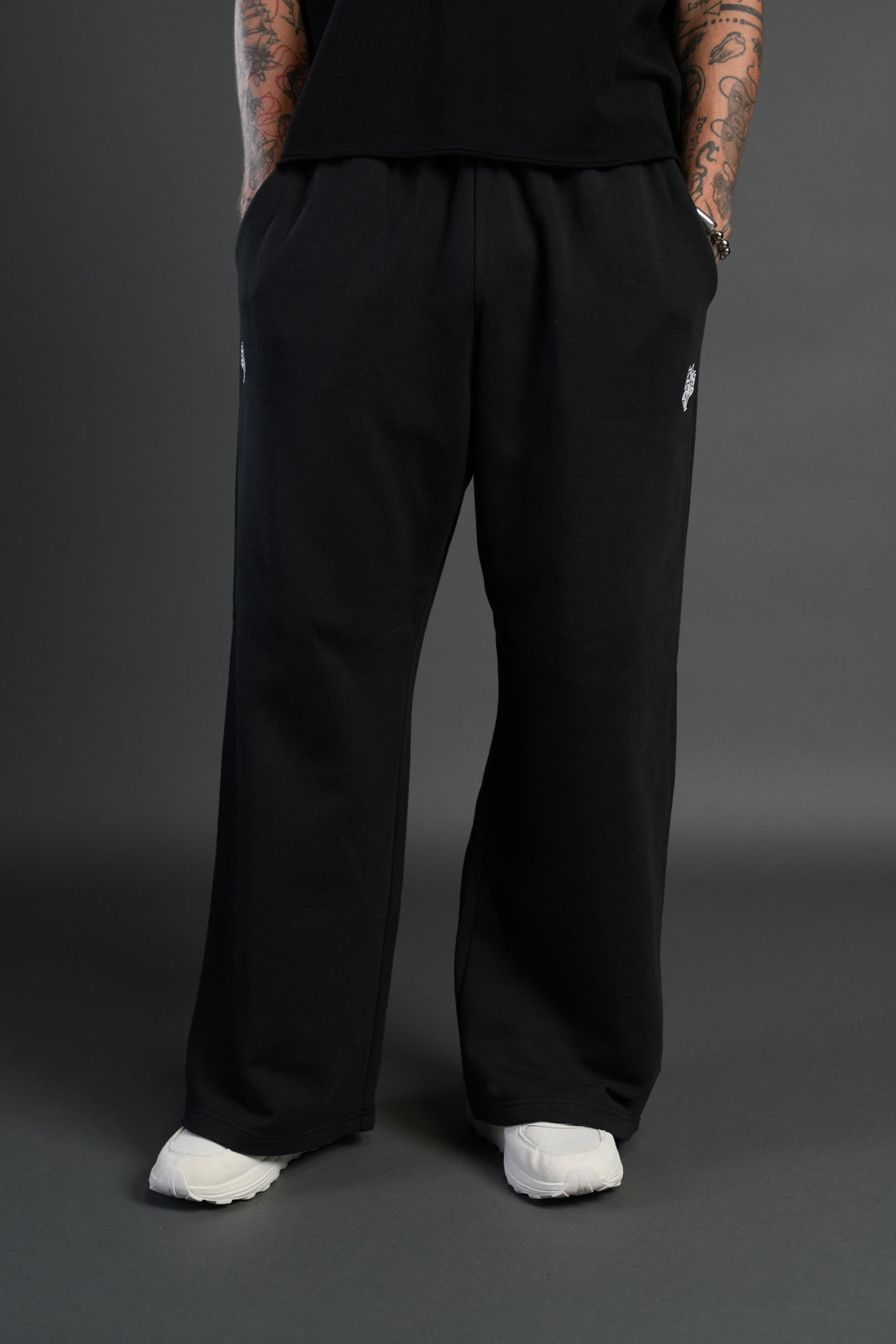 Dual Lennox Sweat Pants in Black