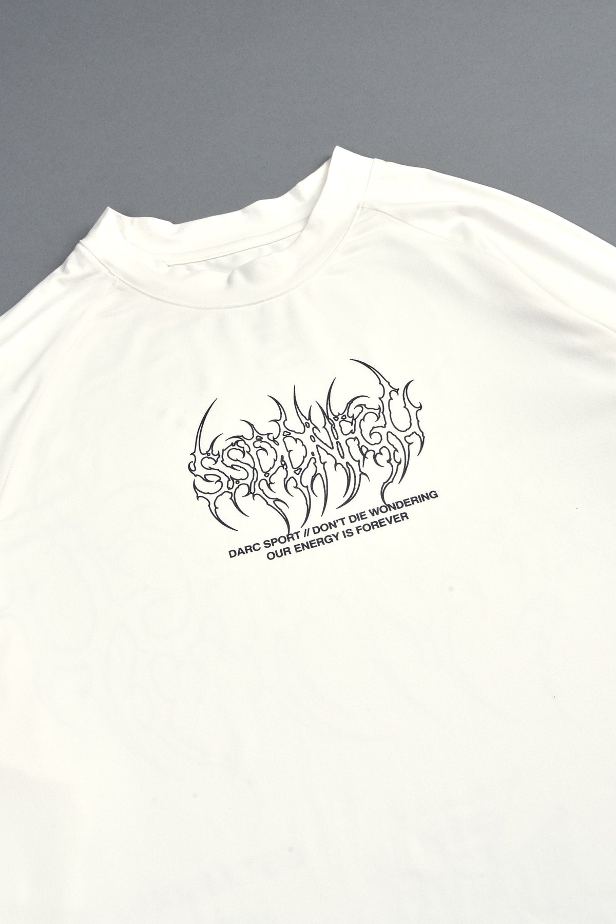 Hesh Mantra Dry Wolf Raglan Ls Tee In White