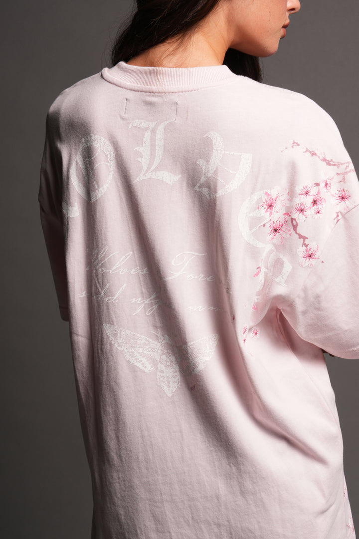 Sakura Summer Pump Cover In Blush Pink