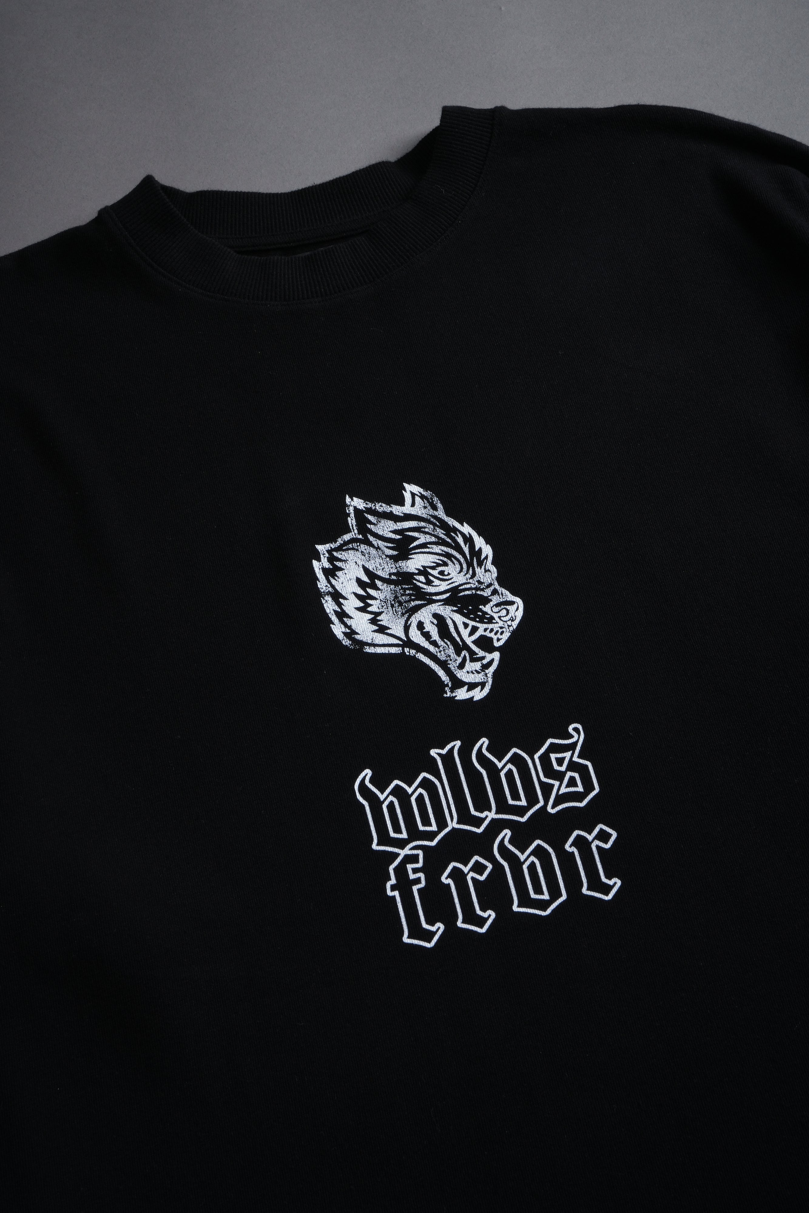 Last Breath "Premium" Oversized Tee in Black