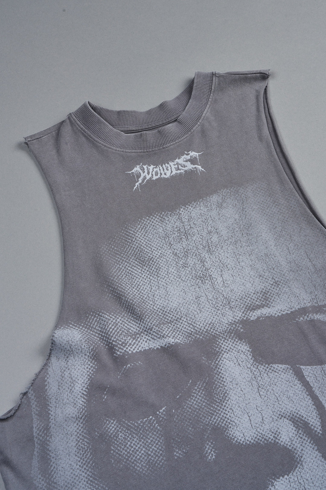 Michael Forever Tommy Muscle Tee In Slate Gray