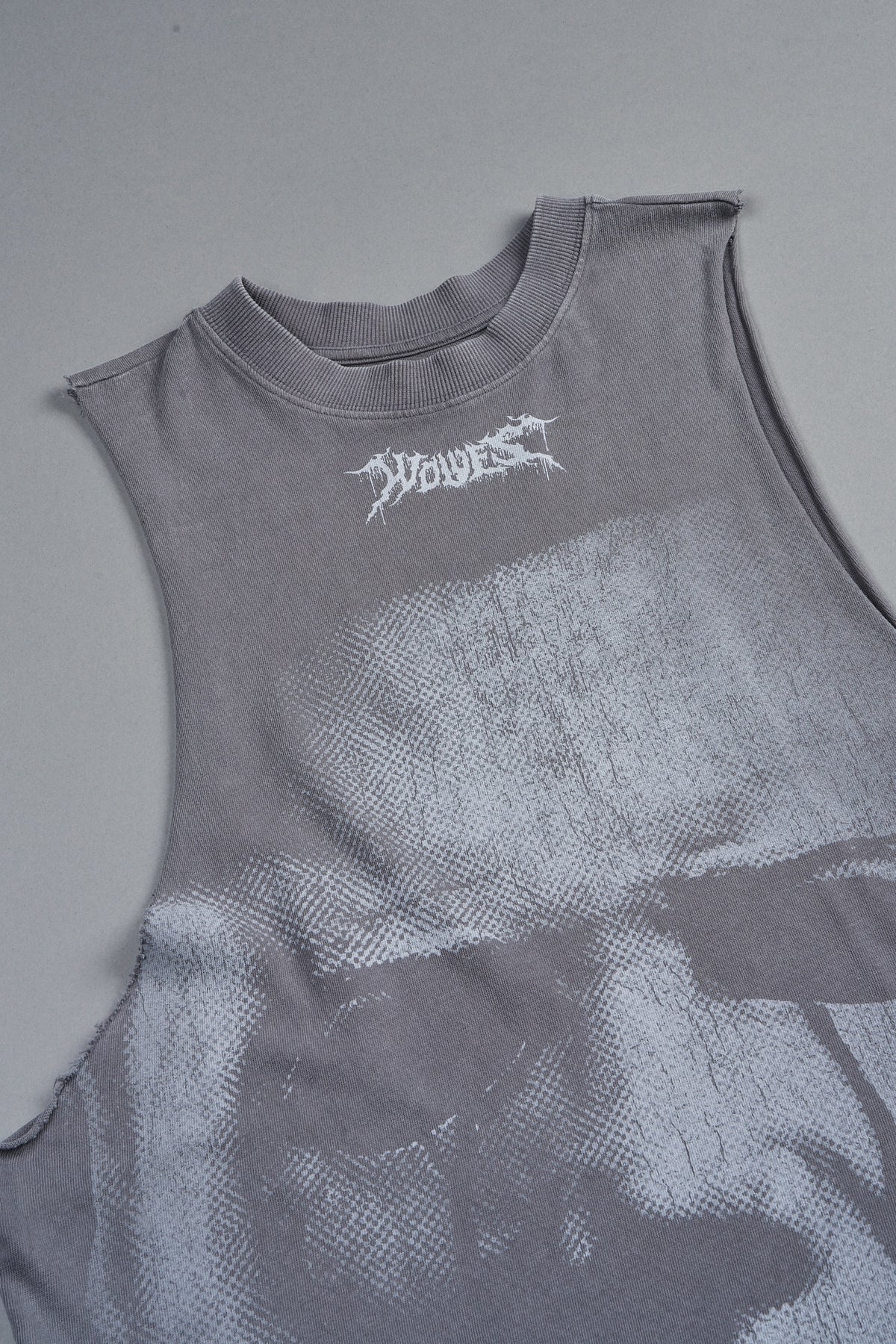Michael Forever Tommy Muscle Tee In Slate Gray