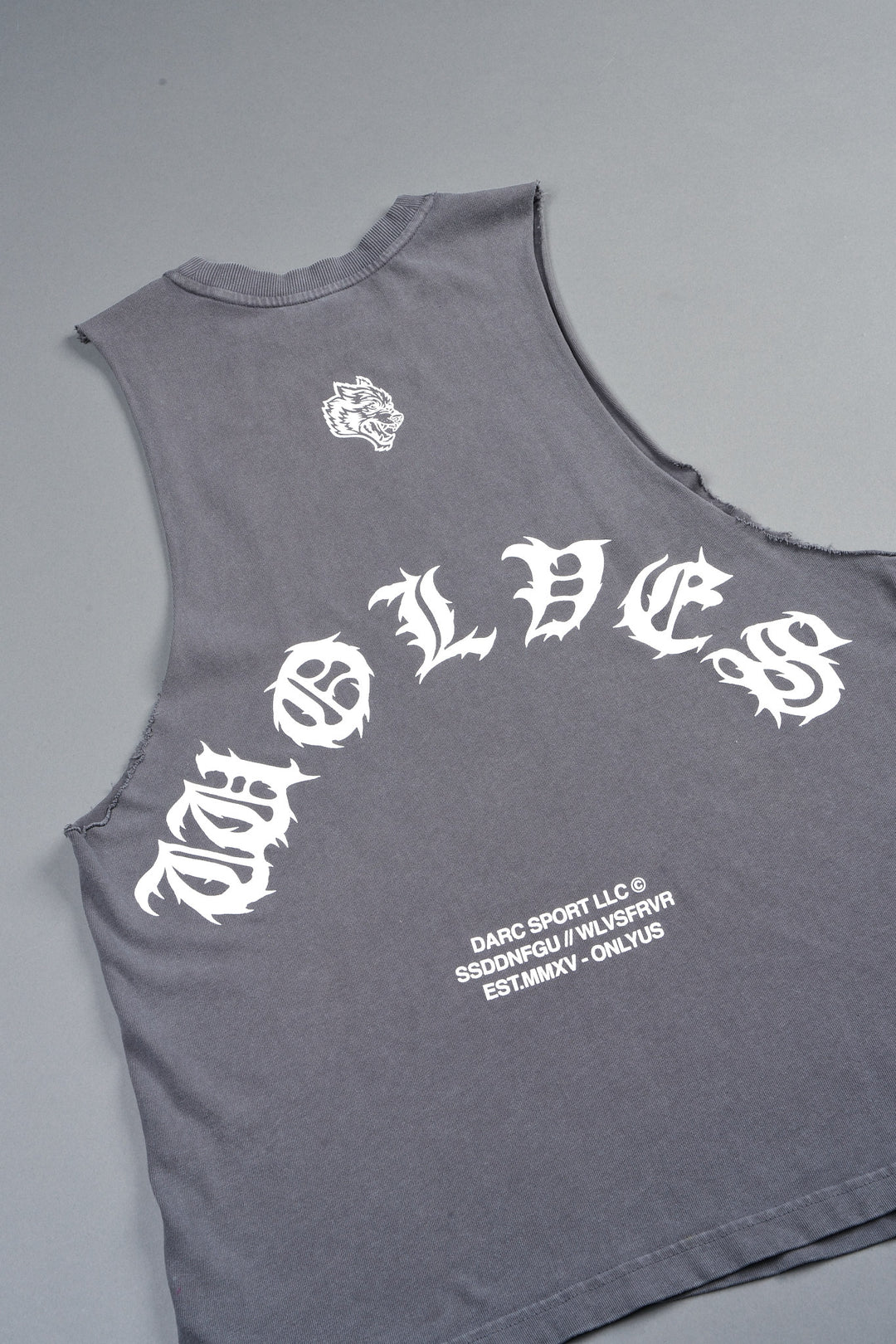 Michael Forever Tommy Muscle Tee In Slate Gray
