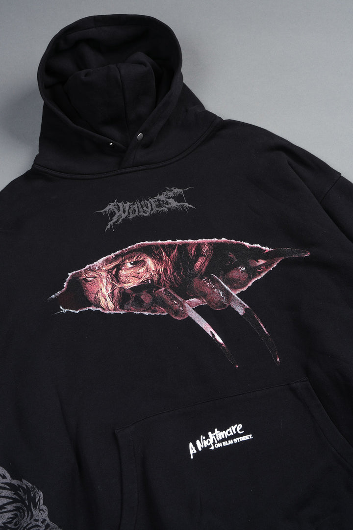 Dont Sleep Pierce Hoodie In Black