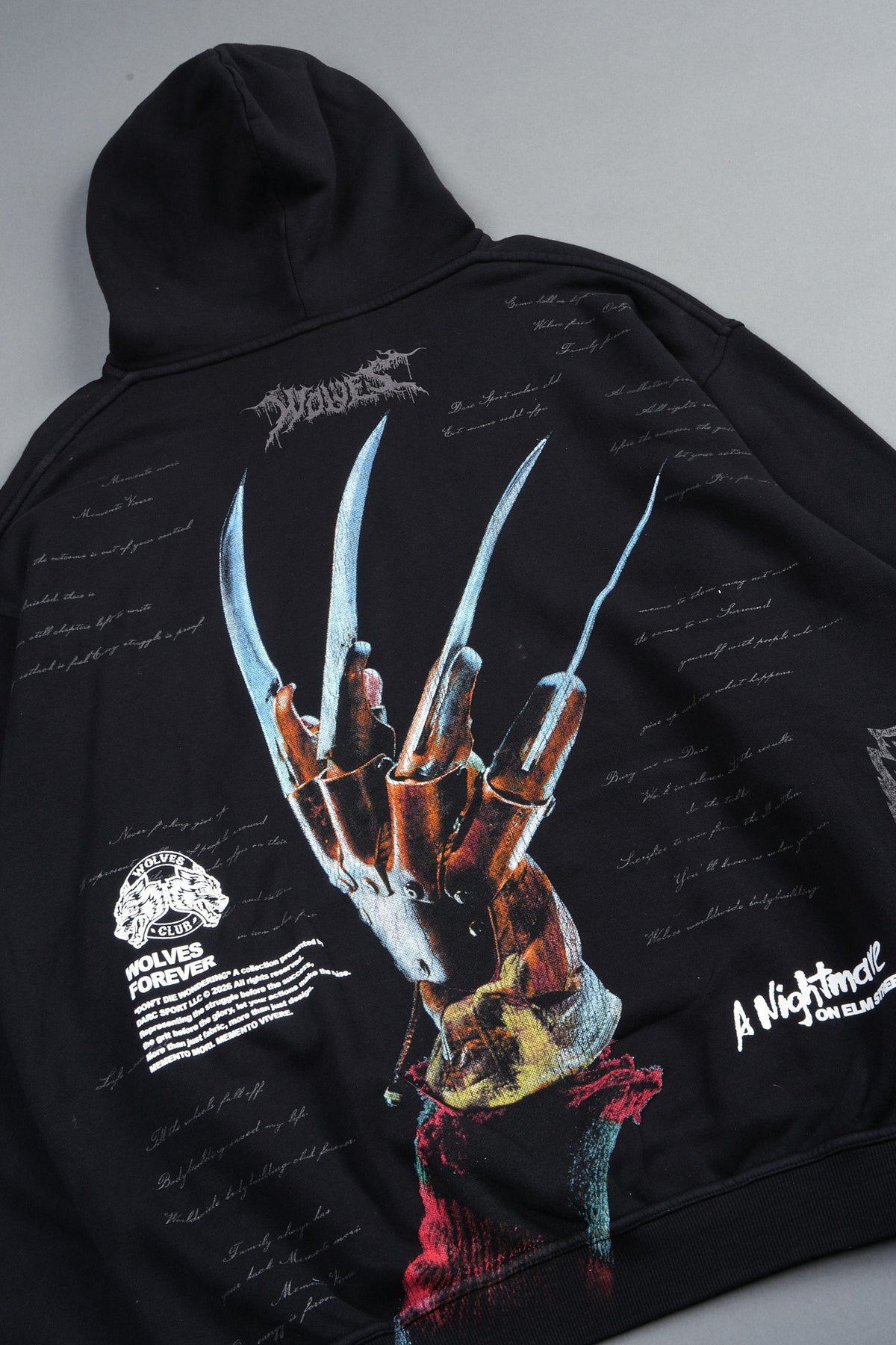 Dont Sleep Pierce Hoodie In Black