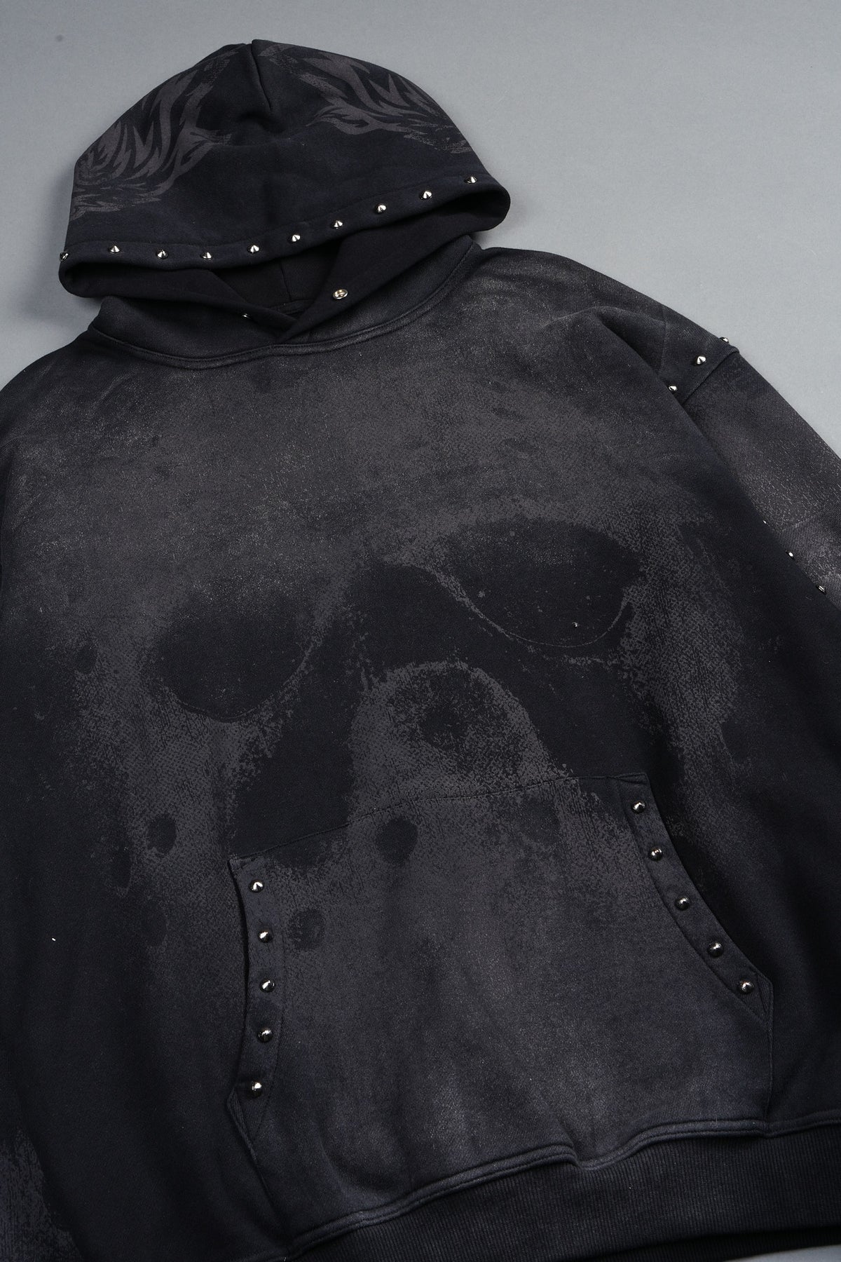 Jason Forever Cornell Hoodie In Black Super Sun Fade