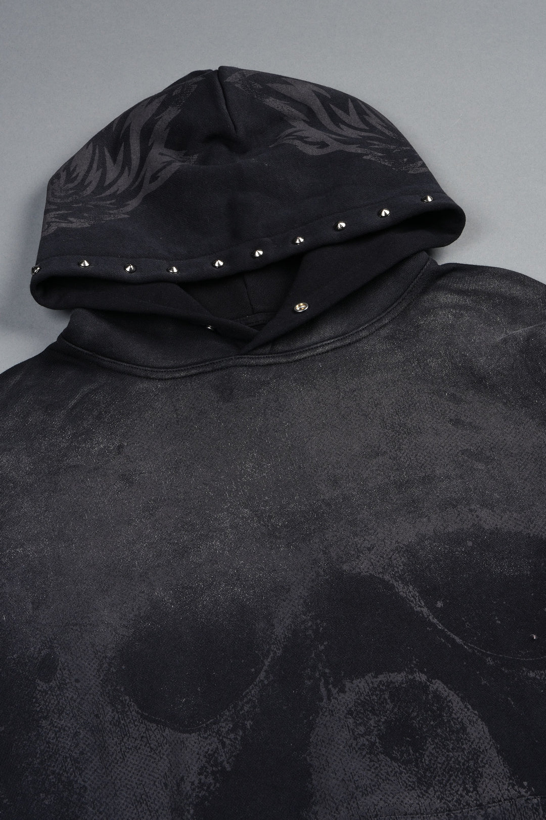 Jason Forever Cornell Hoodie In Black Super Sun Fade