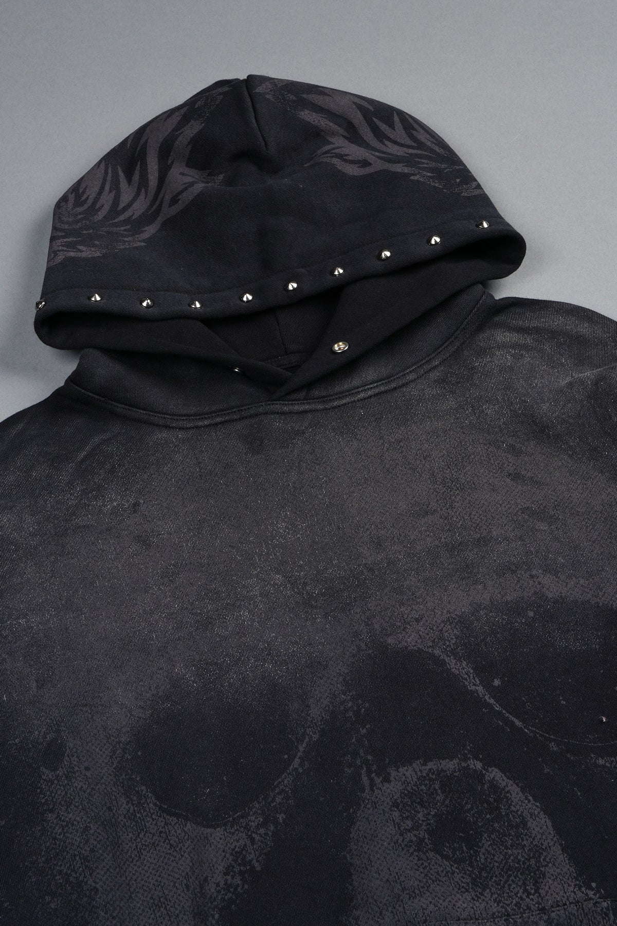 Jason Forever Cornell Hoodie In Black Super Sun Fade