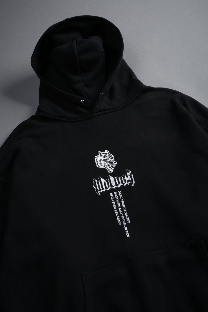 Free Will V2 Pierce Hoodie in Black