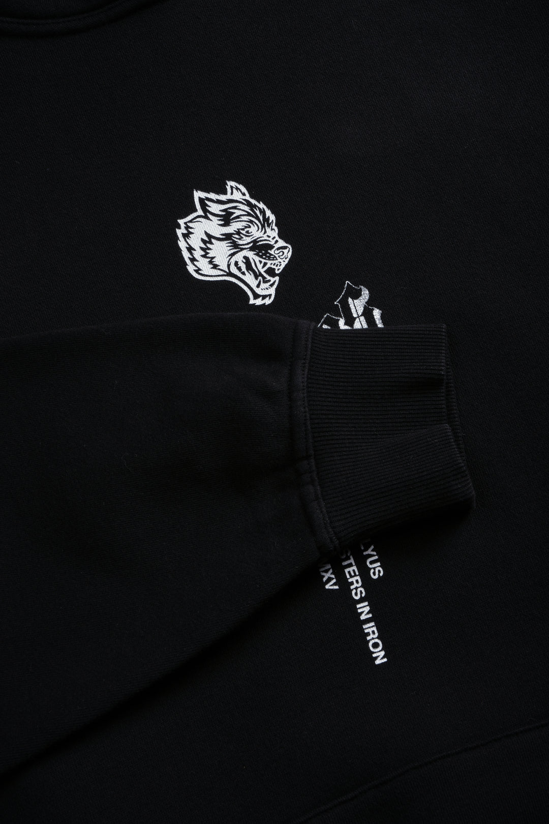Free Will V2 Pierce Hoodie in Black