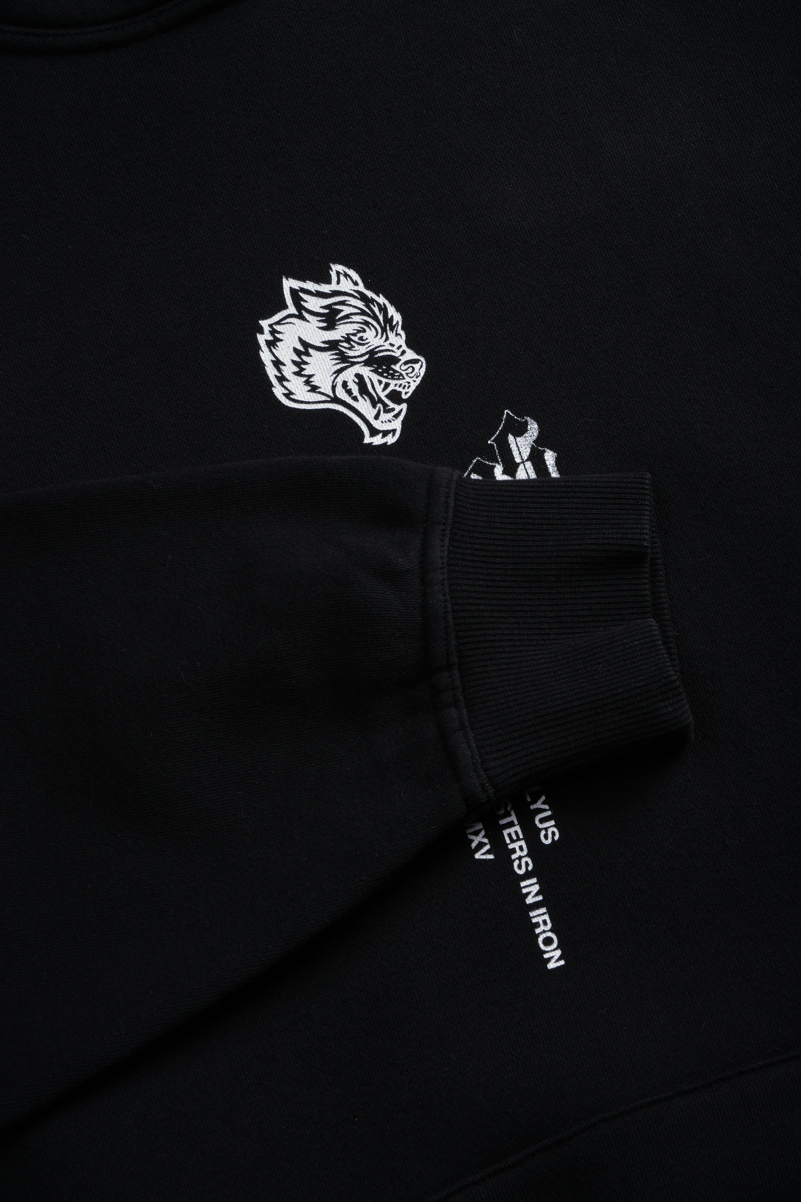Free Will V2 Pierce Hoodie in Black