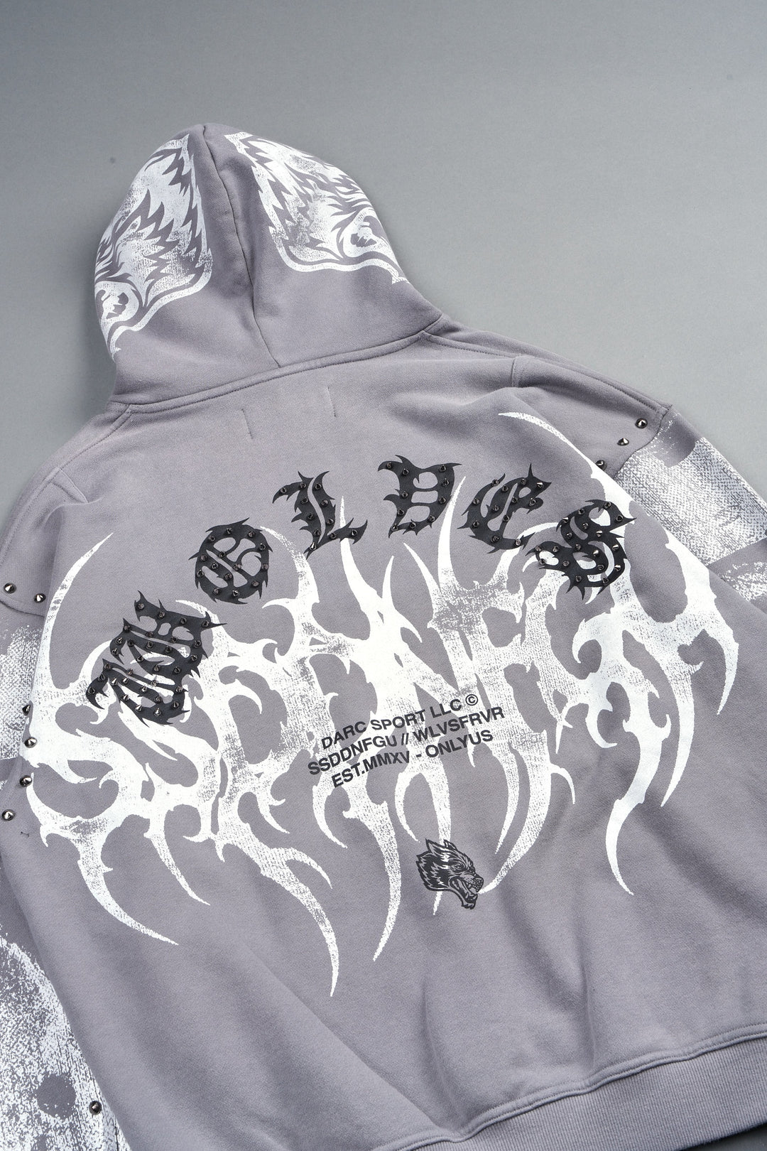 Jason Forever Cornell Hoodie In Dove Gray Drift Wash