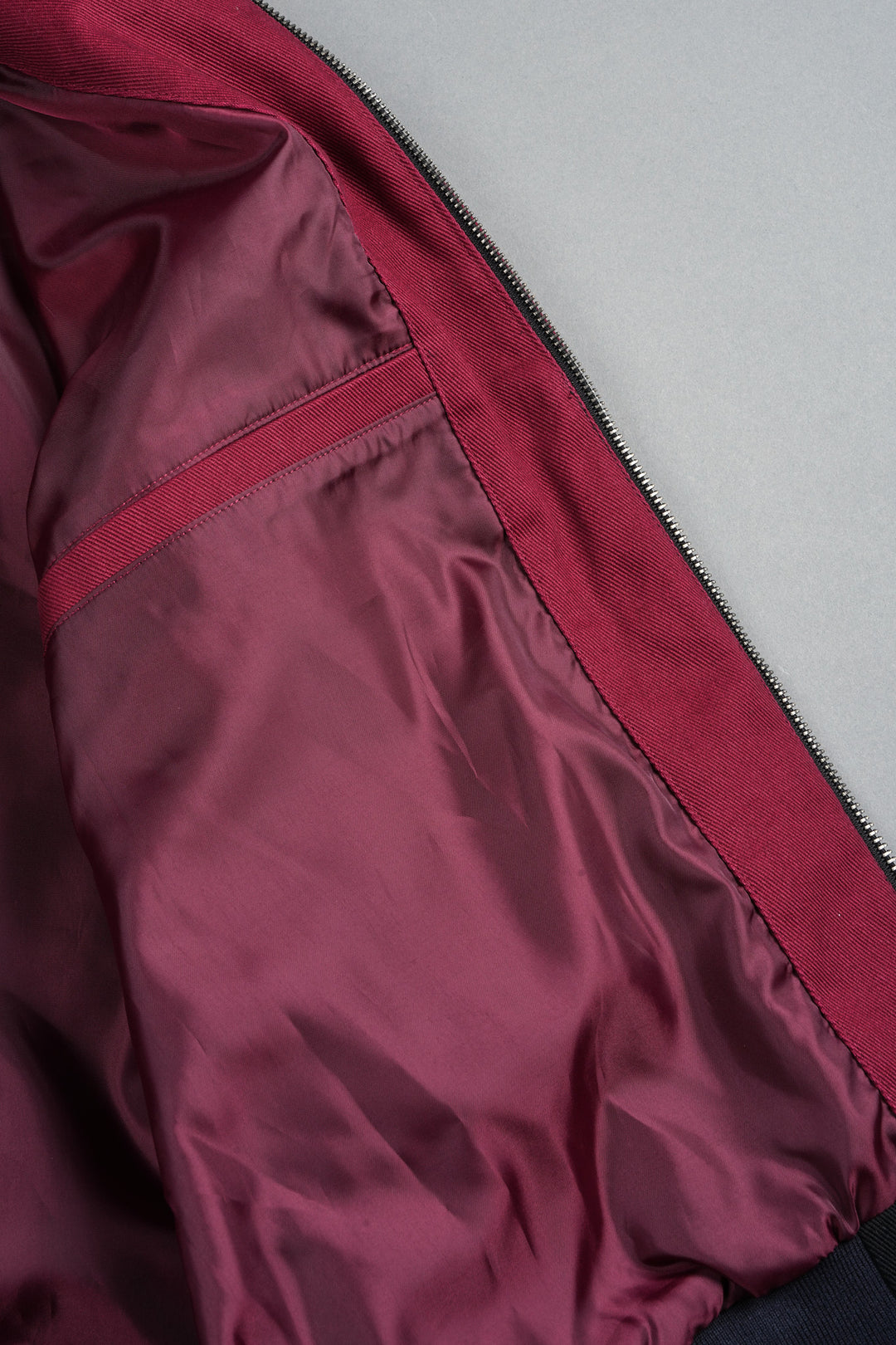 Mori Thorns Gordon Racing Jacket In Black/Oxblood